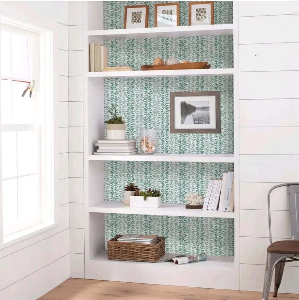 Threshold - Vine Stripe Peel & Stick Wallpaper Mint - Removable